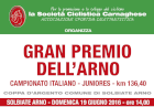 Cyclisme sur route - GP dell'Arno - Palmarès