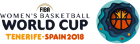 Basketball - Championnat du Monde Femmes - 1er tour - Groupe A - 2018 - Résultats détaillés