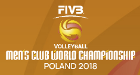 Volleyball - Coupe du Monde des clubs FIVB Hommes - Poule A - 2018 - Résultats détaillés