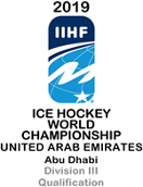 Hockey sur glace - Division III Hommes - Qualifications - 2019 - Accueil